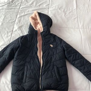 abercrombie kids reversible coat
